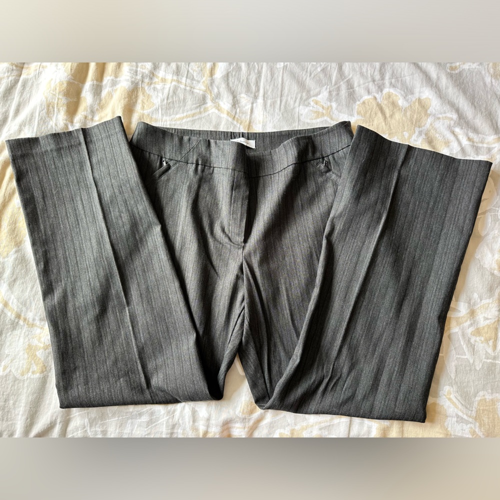 EUC Reitmans pull-on boot leg trousers.